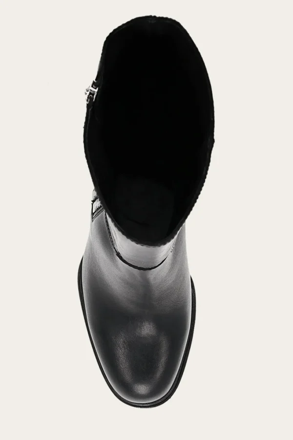 Frye Alex Heavy Zip Black Clearance