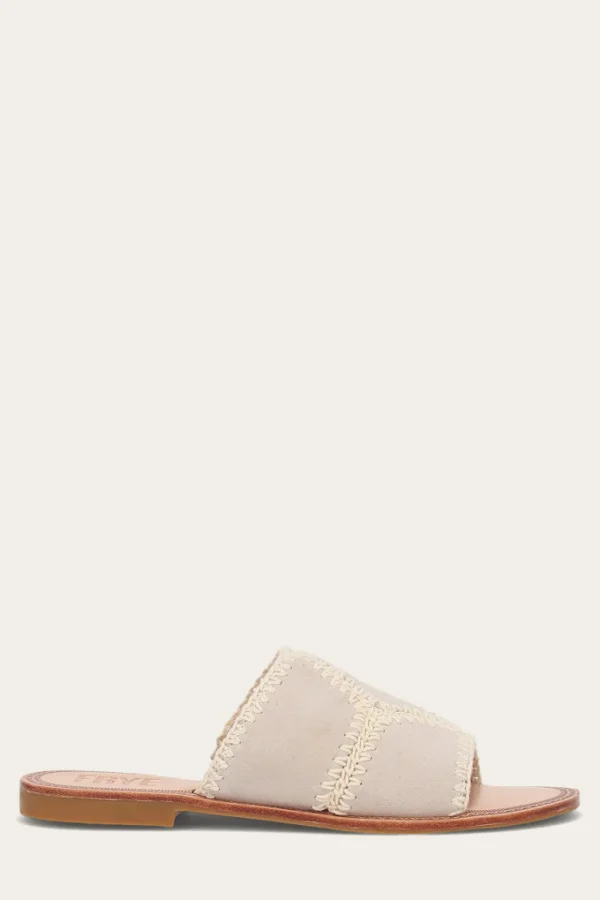 Frye Ava Crochet Slide Flash Sale