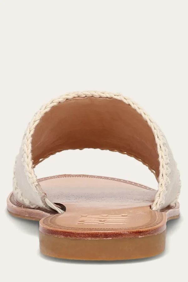 Frye Ava Crochet Slide Flash Sale