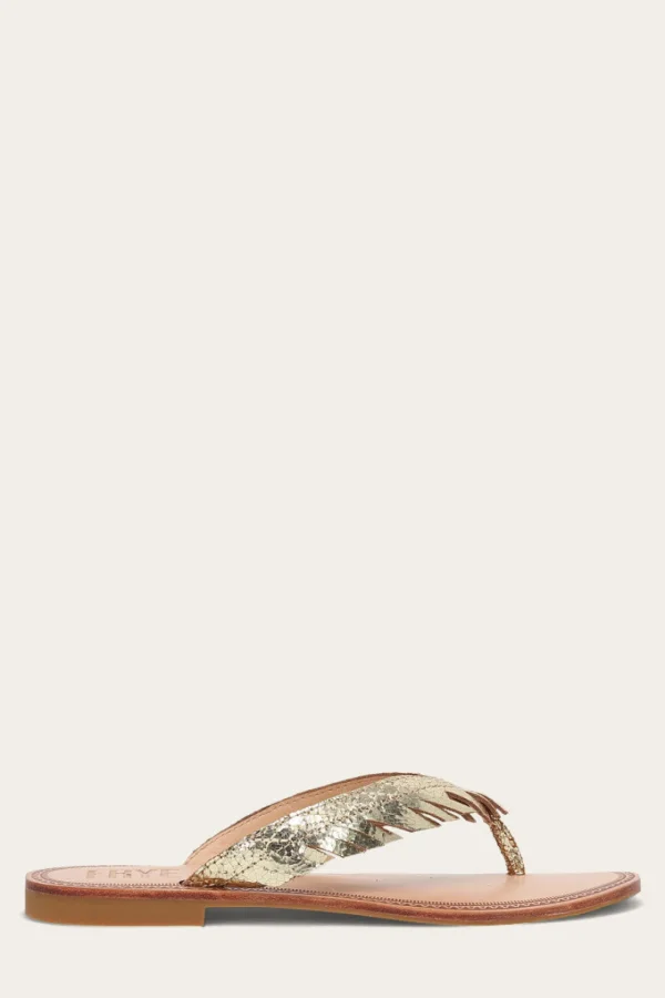 Frye Ava Fringe Sandal Hot