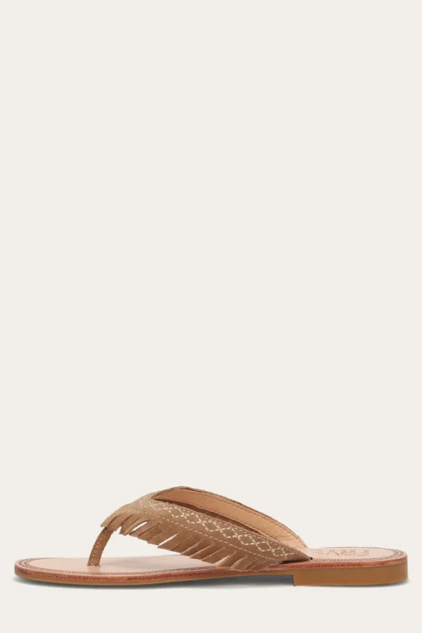 Frye Ava Fringe Sandal Hot