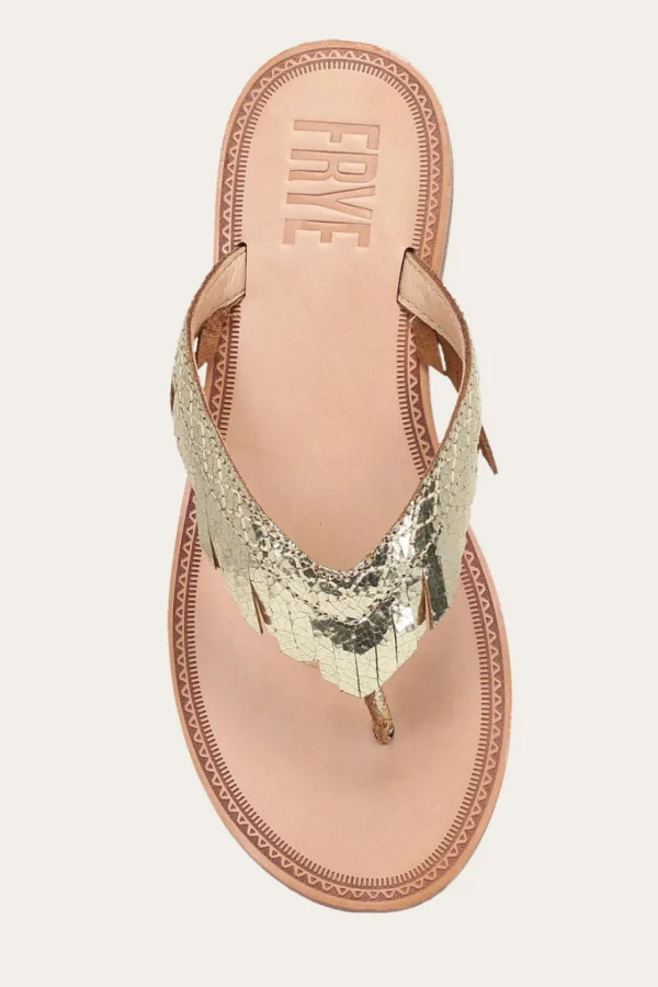 Frye Ava Fringe Sandal Hot