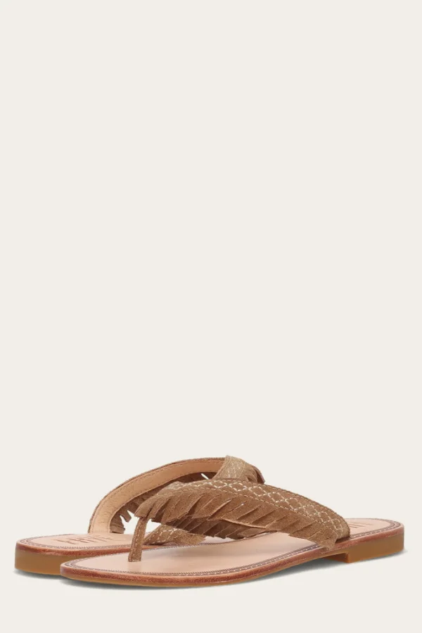 Frye Ava Fringe Sandal Hot