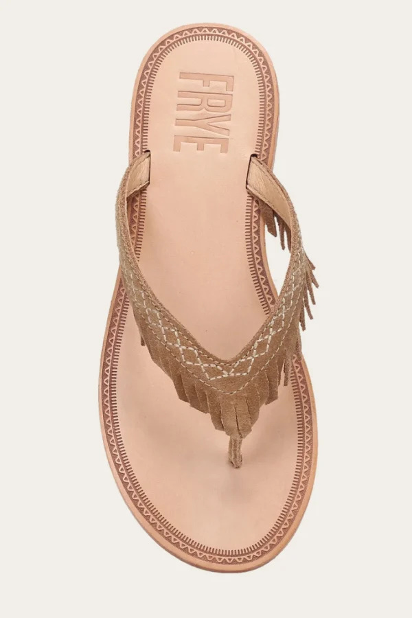Frye Ava Fringe Sandal Hot