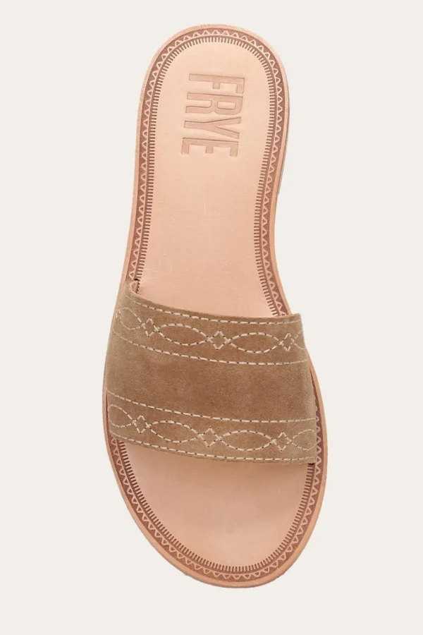 Frye Ava Woodstock Slide Outlet