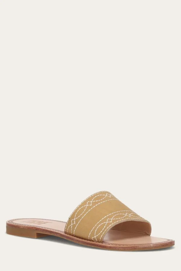 Frye Ava Woodstock Slide Outlet
