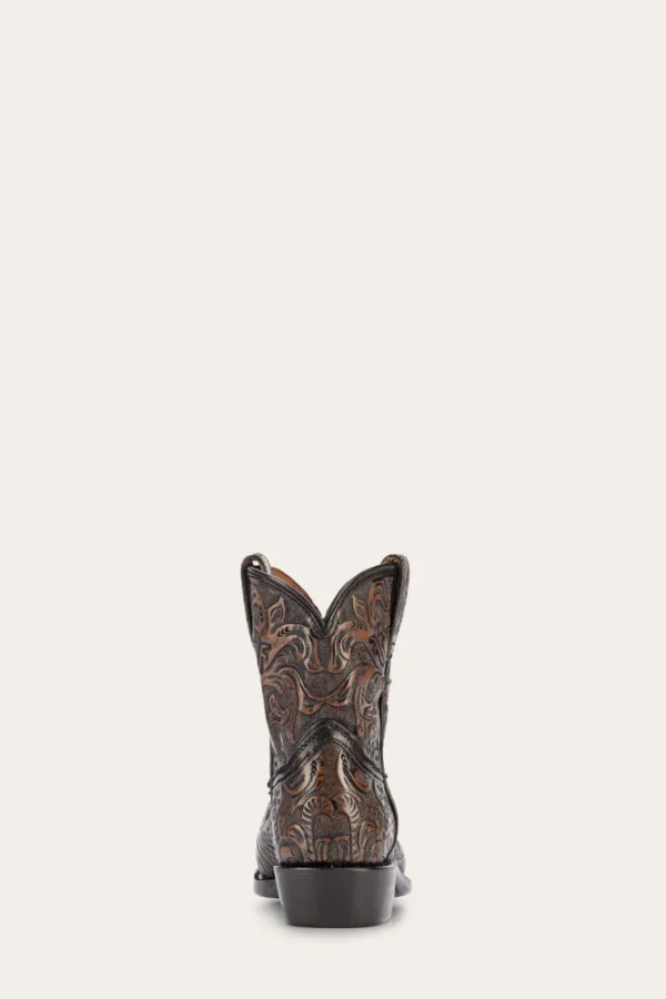 Frye Billy Short Tooled Black Fashion