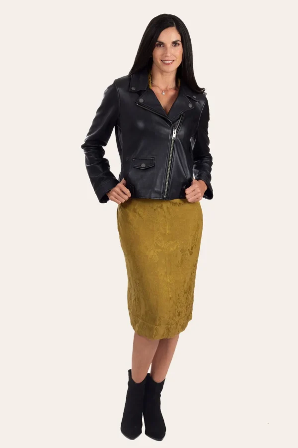 Frye Biker Jacket Black Flash Sale