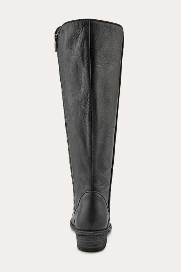 Frye Carson Piping Tall Wide Calf Cheap