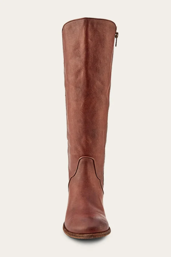 Frye Carson Piping Tall Wide Calf Cheap