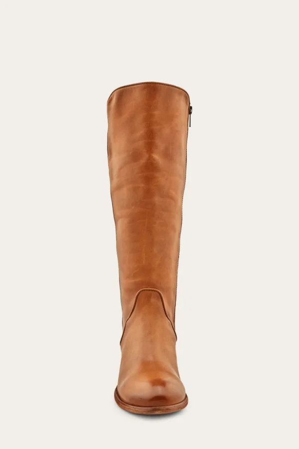 Frye Carson Piping Tall Wide Calf Cheap