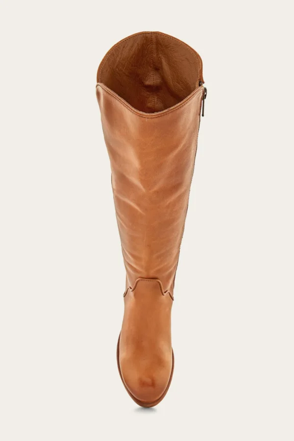 Frye Carson Piping Tall Wide Calf Cheap