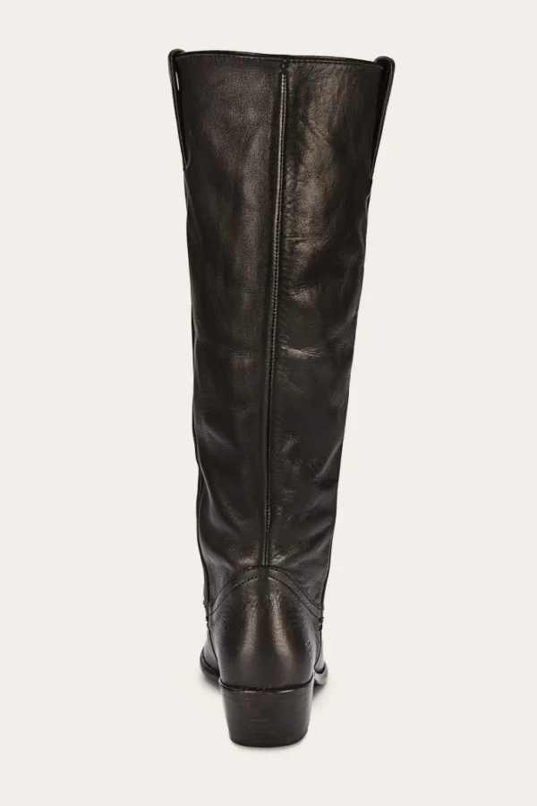 Frye Carson Pull On Wide Calf Black Flash Sale