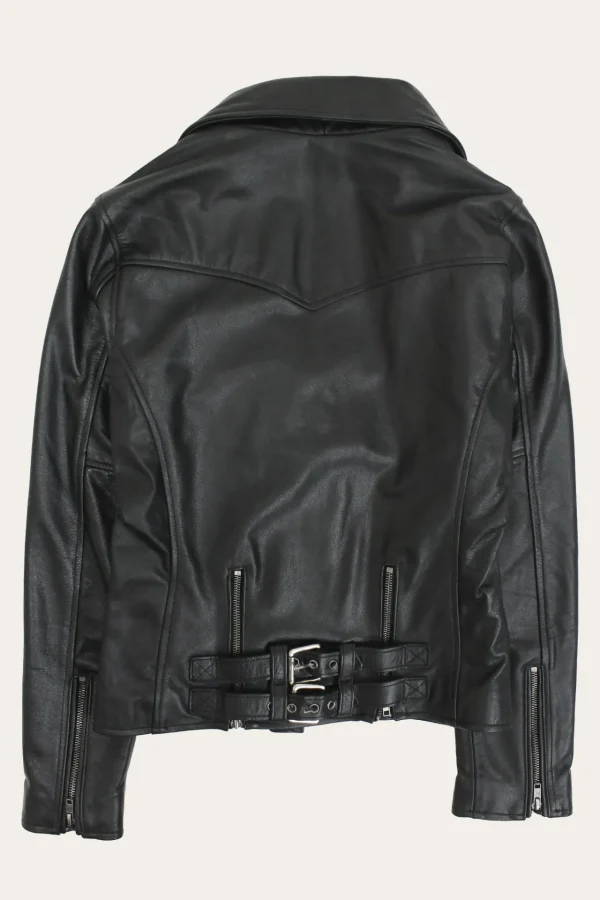 Frye Classic Biker Leather Jacket Cheap