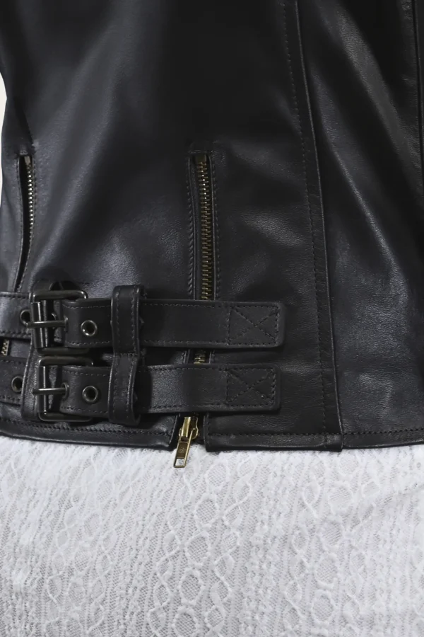 Frye Classic Biker Leather Jacket Cheap