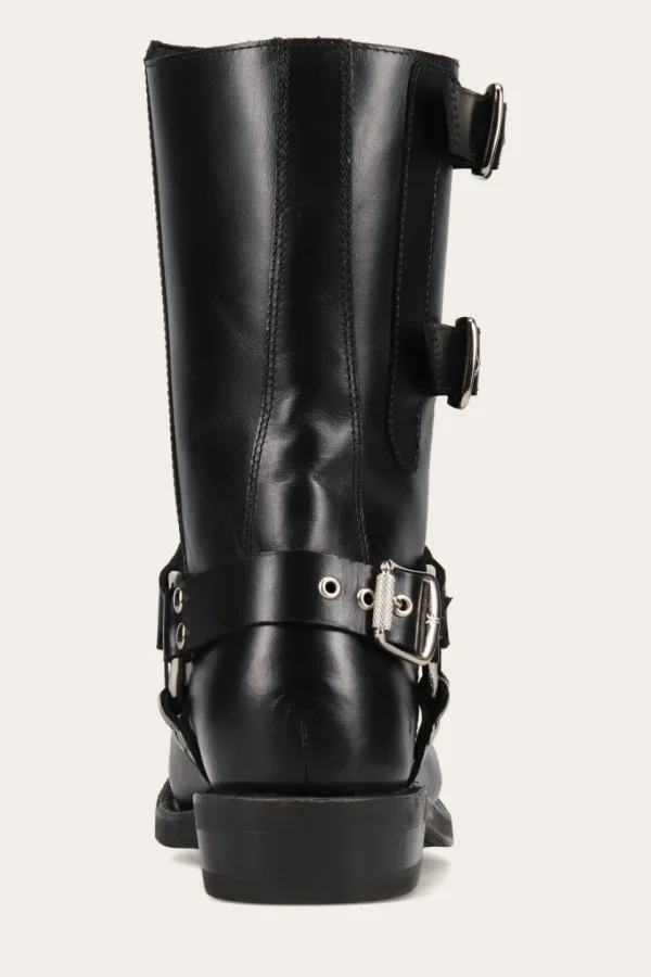 Frye Conway Moto Harness Black Best