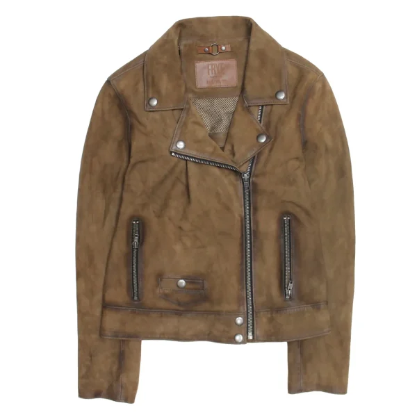 Frye Biker Jacket Dark taupe Sale