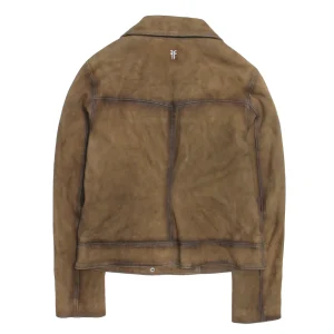 Frye Biker Jacket Dark taupe Sale