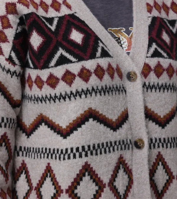 Frye Fairisle Boyfriend Cardigan Best