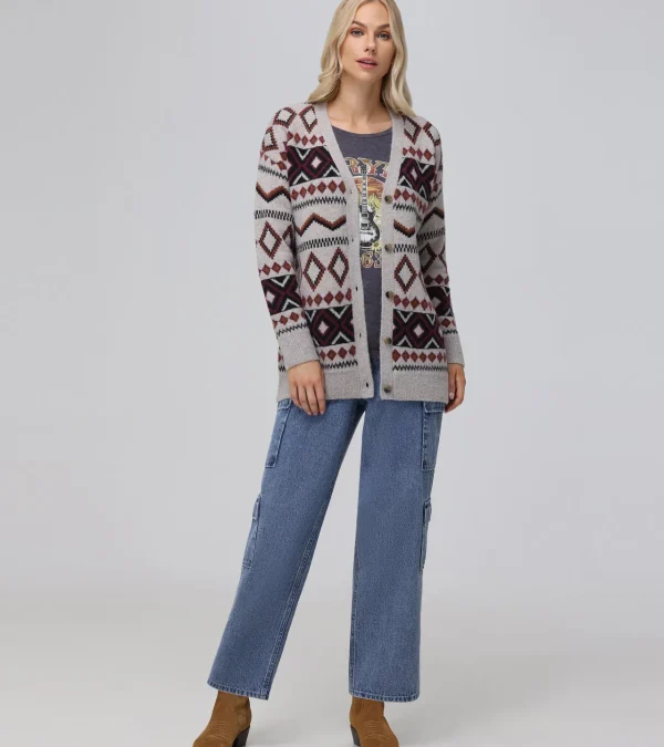Frye Fairisle Boyfriend Cardigan Best