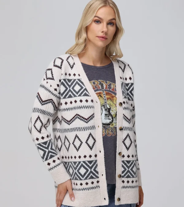 Frye Fairisle Boyfriend Cardigan Best
