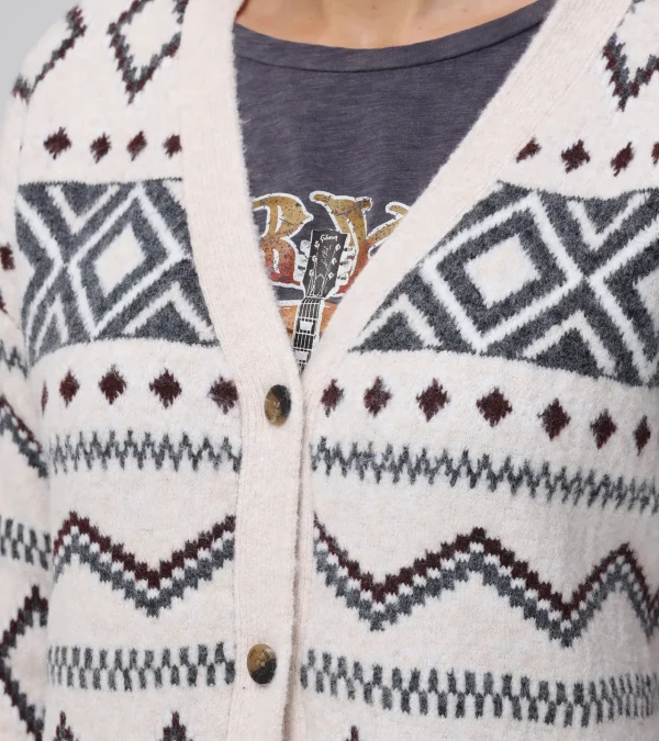 Frye Fairisle Boyfriend Cardigan Best