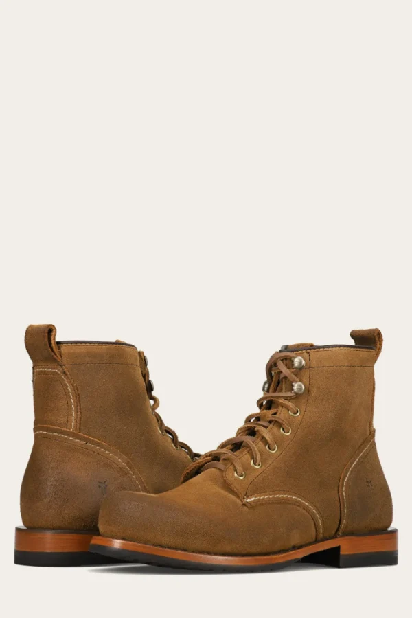 Frye Hudson Workboot Plain Toe Discount