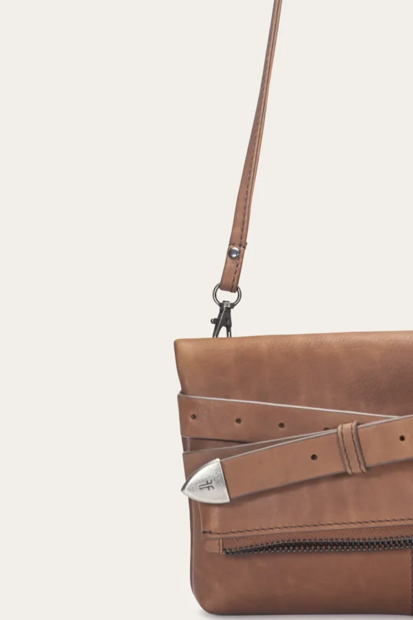 Frye Jean Crossbody Clutch Cognac Shop