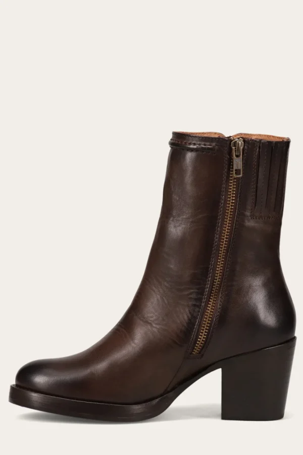 Frye Jean Short Inside Zip Hot