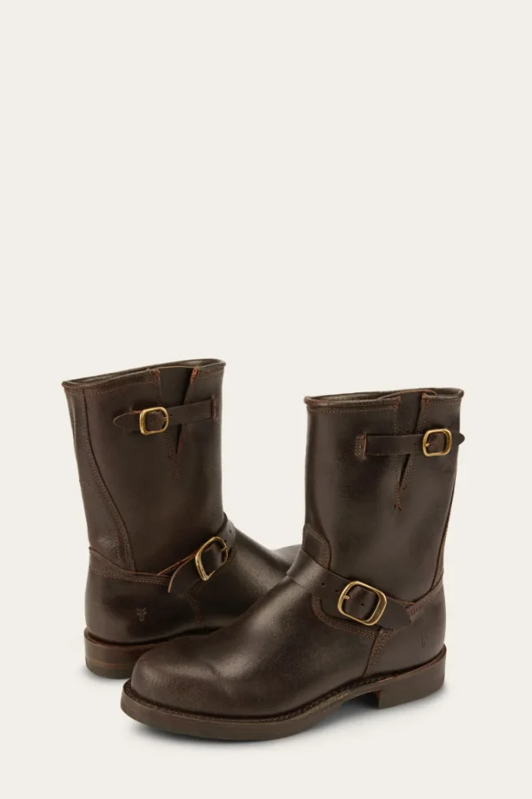 Frye John Addison Engineer Brown Best Sale