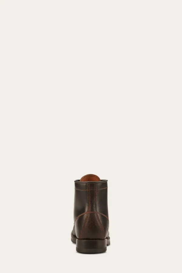 Frye John Addison Lace Up Brown Outlet