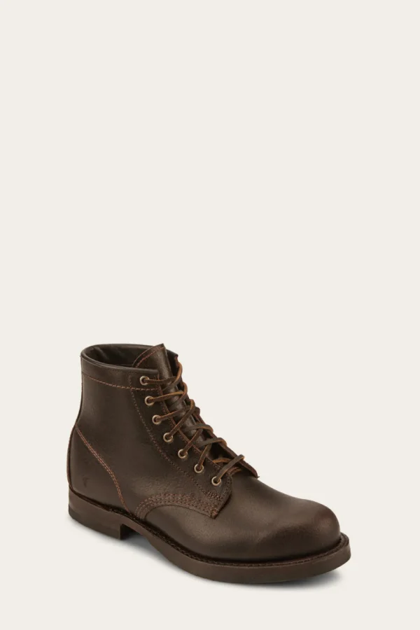 Frye John Addison Lace Up Brown Outlet