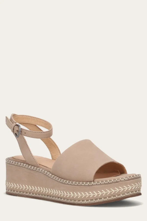 Frye Joy Ankle Strap Platform Sandal New