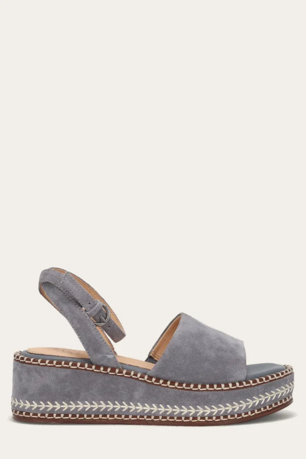Frye Joy Ankle Strap Platform Sandal New