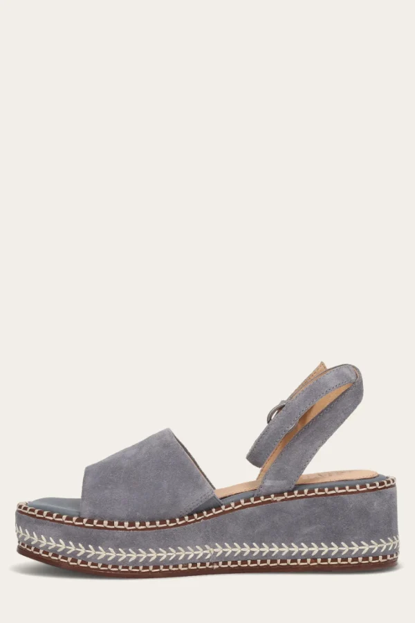 Frye Joy Ankle Strap Platform Sandal New