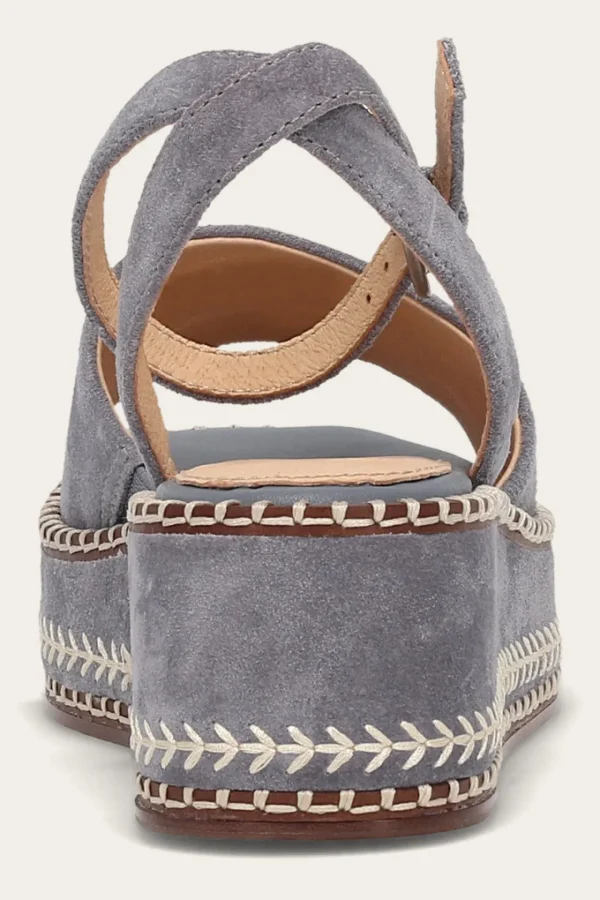 Frye Joy Ankle Strap Platform Sandal New
