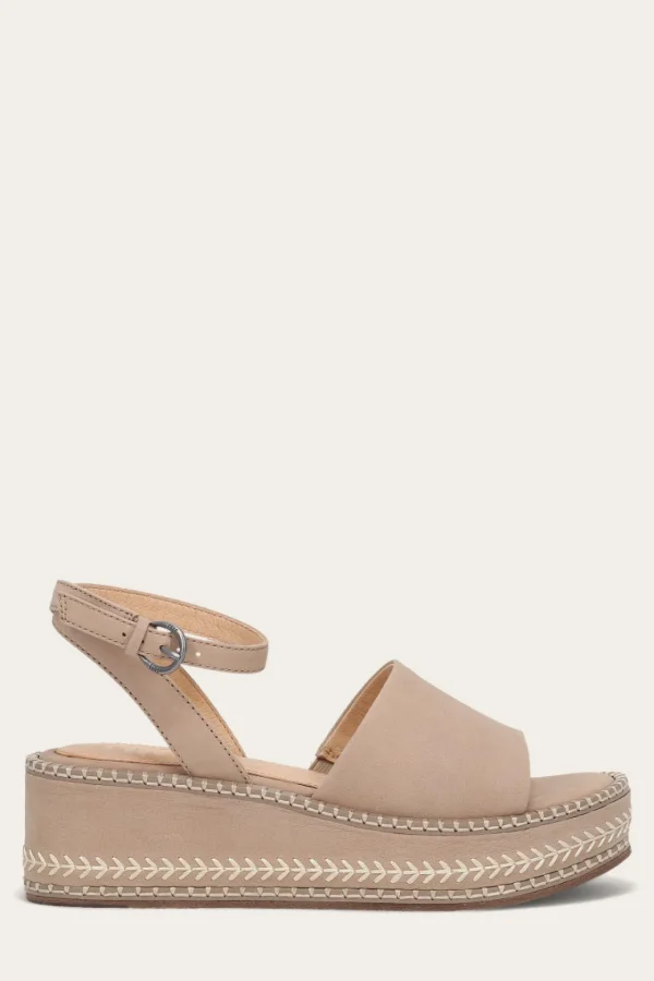 Frye Joy Ankle Strap Platform Sandal New