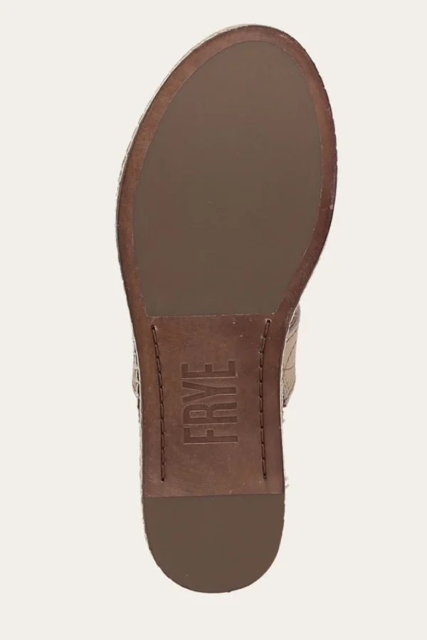 Frye Joy Woodstock 2 Band Platform Slide New