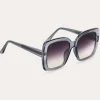 Frye Julia Sunglasses Blue Cheap