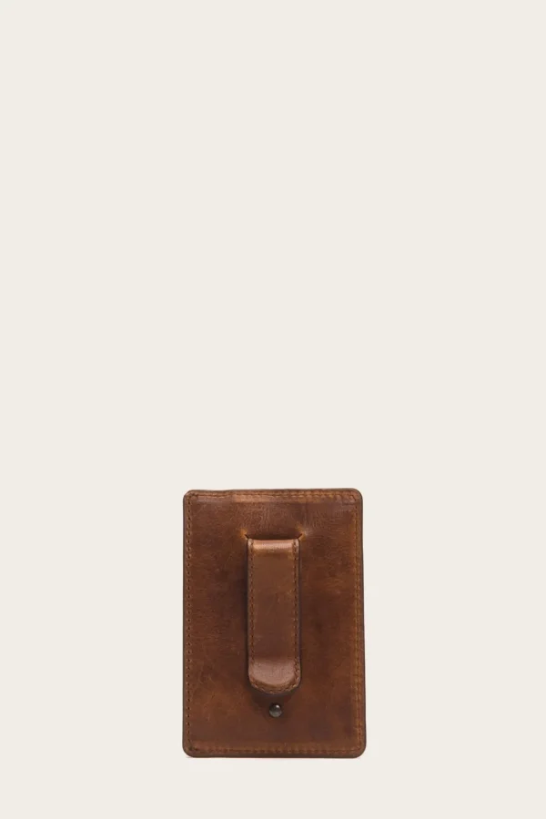 Frye Logan Money Clip Card Case Cheap