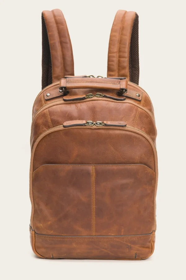 Frye Logan Multi Zip Backpack Clearance