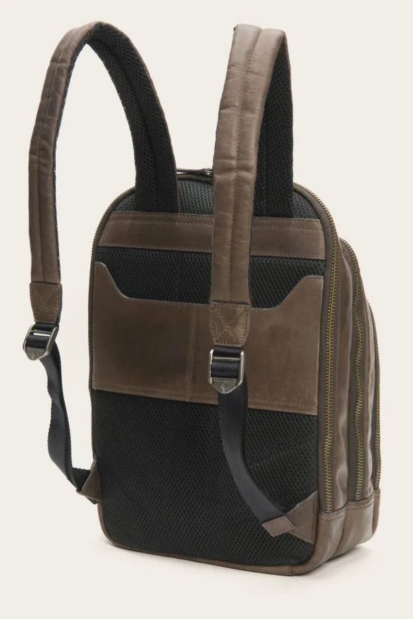 Frye Logan Multi Zip Backpack Clearance