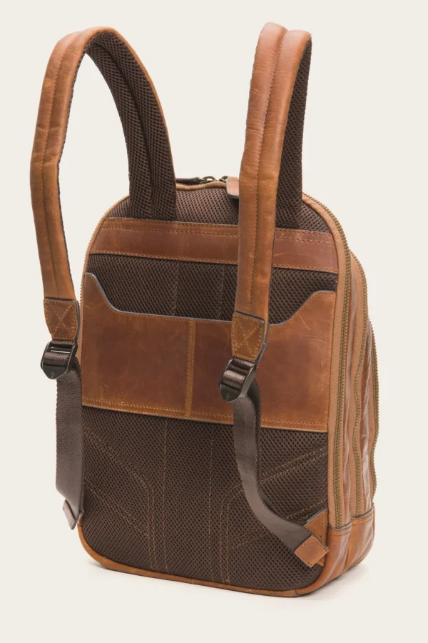 Frye Logan Multi Zip Backpack Clearance