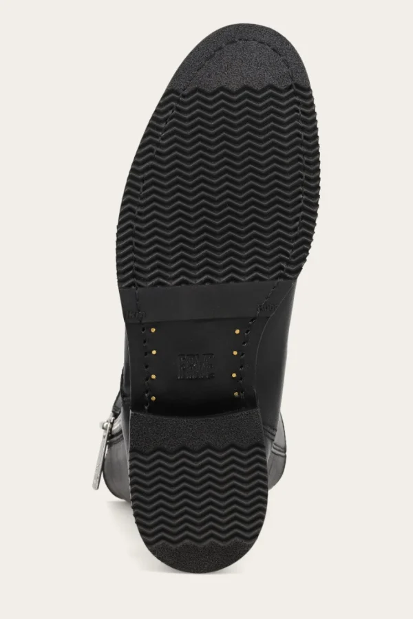 Frye Madison Heavy Zip Tall Black New
