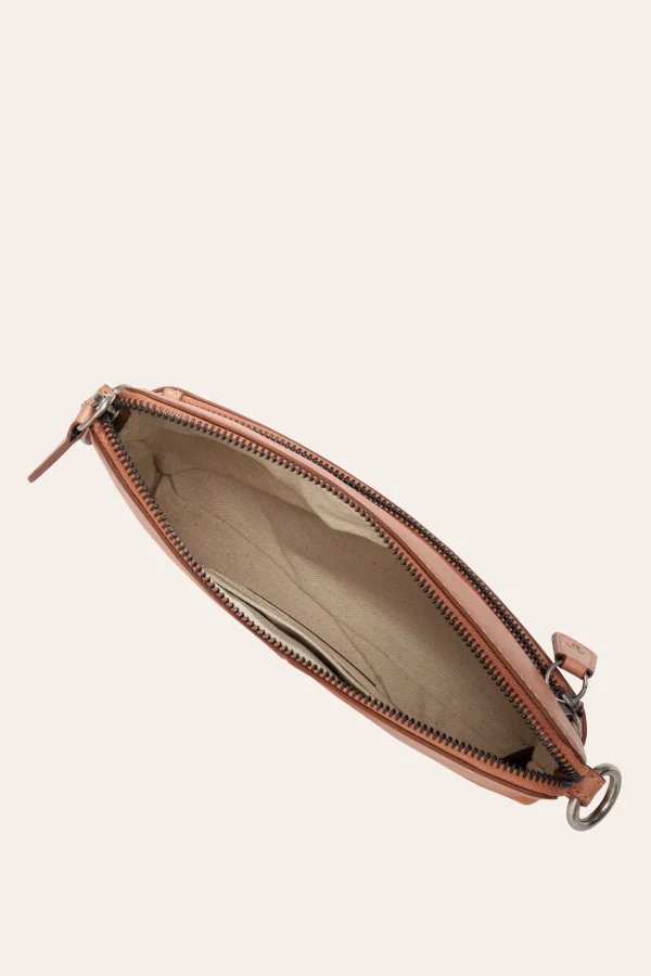 Frye Melissa Crossbody Wristlet APRICOT New
