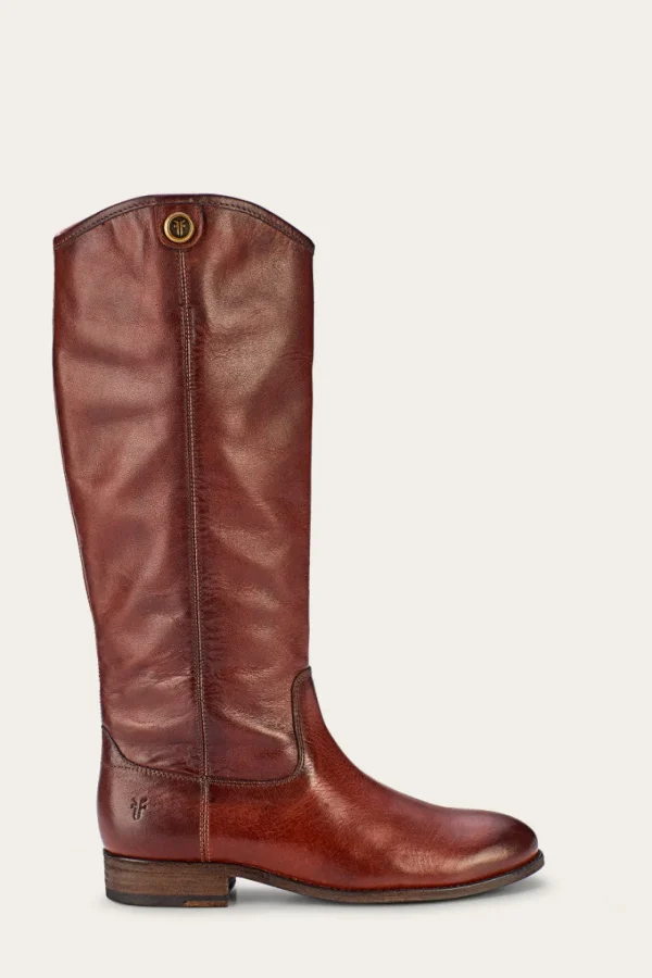 Frye Melissa Button 2 Wide Calf Shop