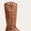 Frye Melissa Button Lug Tall New