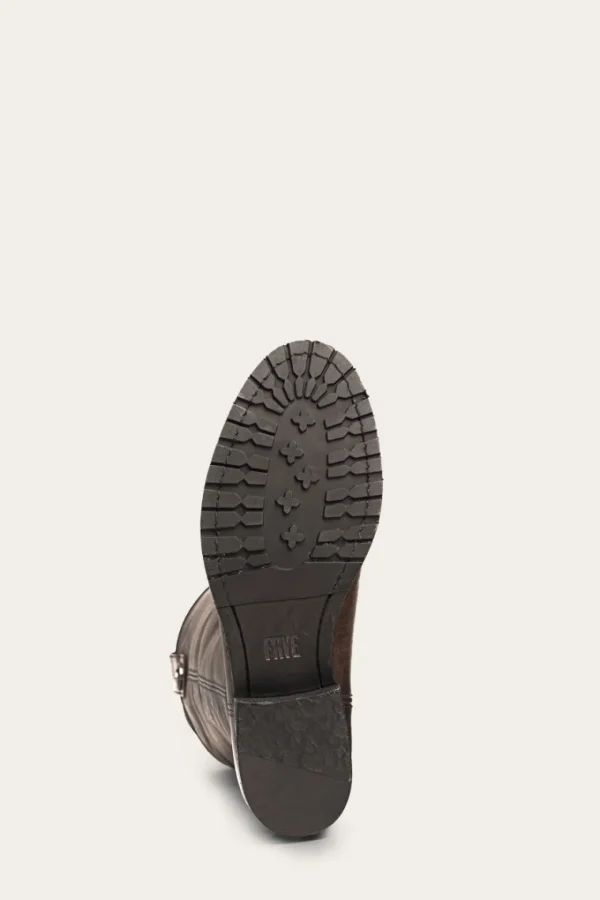 Frye Melissa Button Lug Tall New