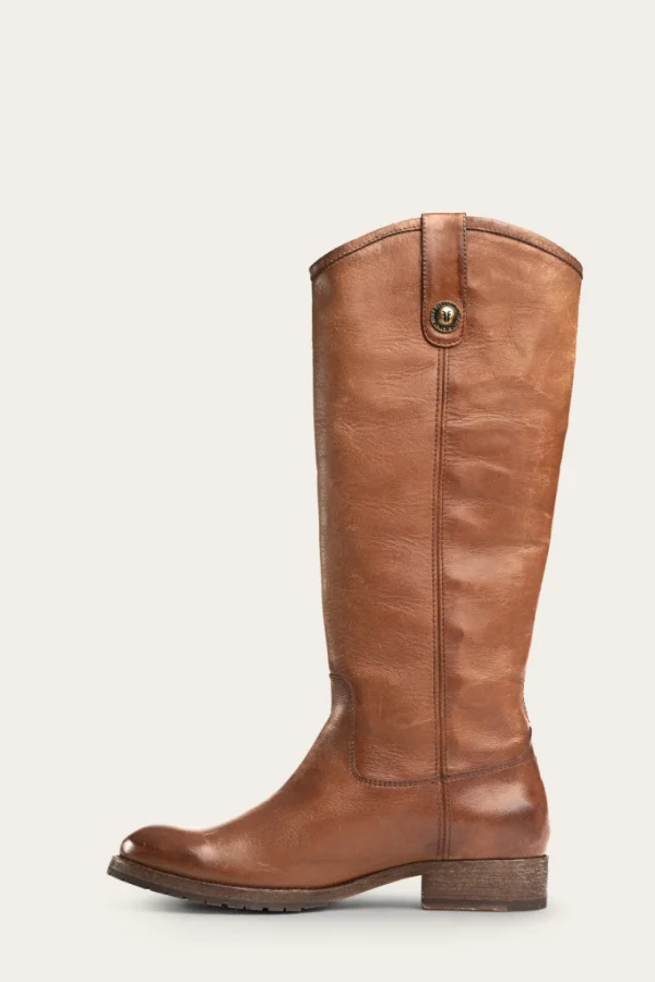 Frye Melissa Button Lug Tall New