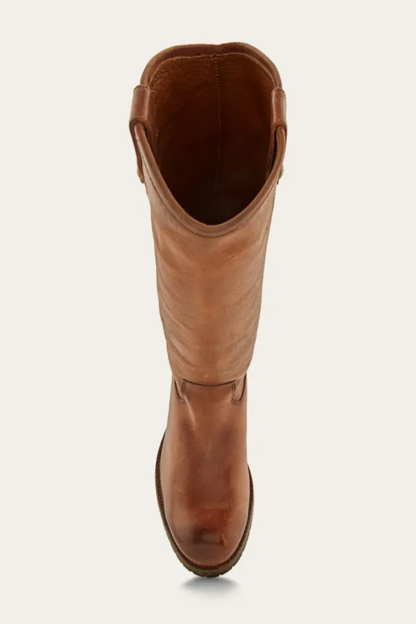 Frye Melissa Button Lug Tall New